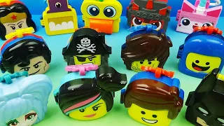 2019 THE LEGO MOVIE 2 THE SECOND PART set of 13 McDONALD'S HAPPY MEAL COLLECTIBLES VIDEO REVIEW