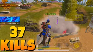 SOLO VS SQUAD 37 KILLS CALL OF DUTY MOBILE BATTLE ROYALE GAMEPLAY