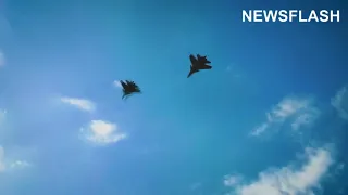 Russian Pilots From Baltic Naval Fleet Destroy Simulated Targets With Su-30SM Fighter Jets