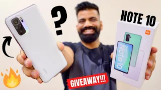 Redmi Note 10 Unboxing & First Look | The Perfect 10? GIVEAWAY🔥🔥🔥