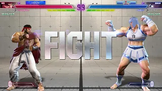 Street Fighter 6 🔥 EndingWalker (Ryu) Vs BigBird (Marisa) 🔥 Online Match's 07-06-2023