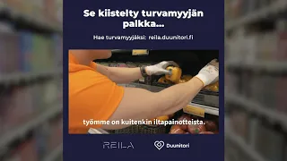 Reila   Turvamyyjän palkka