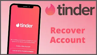 How to Recover Tinder Account | Reset Forgotten Password | Tinder Dating App 2021