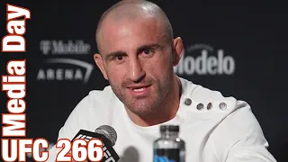 Alexander Volkanovski RIPS into Brian Ortega, Why he doesn't like him | UFC 266