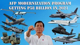 GoodNews : DND plans to spend P58 billion in 2021 to modernize The Philippine Armed Forces