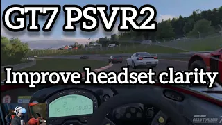 GT7 Psvr2: Try changing these settings