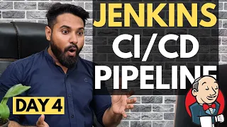 EASIEST Jenkins CICD Pipeline Tutorial for DevOps Engineers // DevOps Bootcamp Day 4 (Hindi)