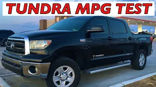 Testing Highway MPG On A Tundra With The 5.7L V8! (169,000 Miles)