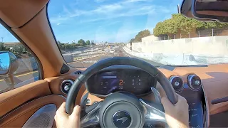 2020 McLaren GT Supercar POV Test Drive (3D Audio)