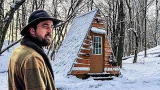 Day in the Life at our Off Grid Tiny Cabin | Winter in Minnesota