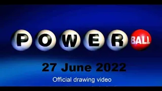 Powerball Winning Numbers 06/27/2022 | Jackpot Draw 27 June 2022 | Latest Draw | Today's Draw