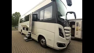 Morelo Empire Liner 118 GSO люкс автодом c гаражом для Mercedes и слайдером. Подробный обзор