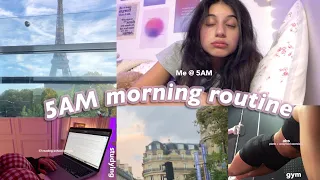 My 5AM morning routine *very productive*