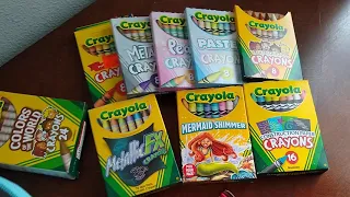 #Crayola crayon collection