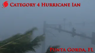 Category 4 Hurricane Ian - Landfall 145mph Winds (Extended Edit)