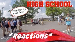 Driving My Dodge Viper To High School At 17 ~ Funny Exotic Car Reactions!!