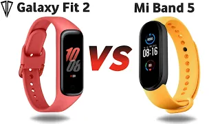 Galaxy Fit 2 Vs Mi Band 5 - Comparison