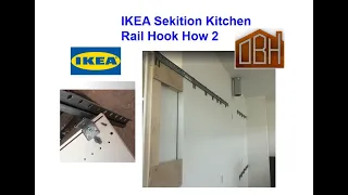 IKEA Sektion kitchen cabinet rail attachment