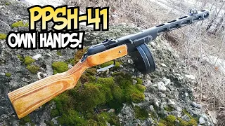 How to make PPSH-41 from wood DIY | Как сделать из дерева ППШ-41 своими руками