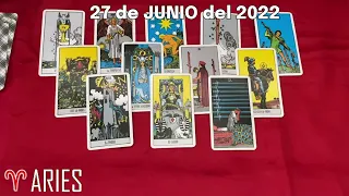 ARIES ♈️ TU VIDA SE LLENARÁ DE FELICIDAD 🟢HOROSCOPO DE HOY LUNES 27 DE JUNIO 2022 HOROSCOPO diario