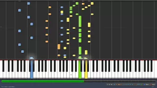 Super Mario World - Athletic - Synthesia