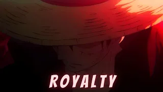 One Piece 1015「AMV/MV」Royalty | Luffy uses Red Roc
