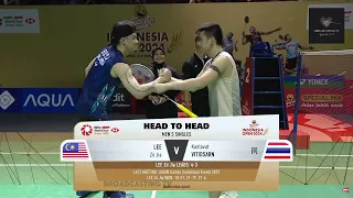 Highlights | KAPAL API Indonesia Open 2024: Kunlavut Vitidsarn (THA) [8] vs. Lee Zii Jia (MAS) - QF