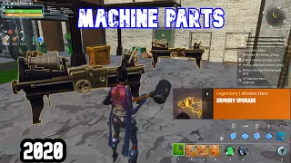 *2020* How to Collect Machine Parts - UP IN ARMS - Fortnite Save the World