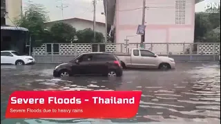 Severe Floods hit Bangkok in Thailand - October 2_3, 2020 น้ำท่วมถล่มกรุงเทพฯ