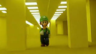 Luigi in the Backrooms - Found Footage