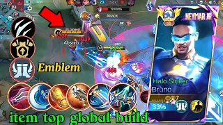 BRUNO PERFECT BUILD AND EMBLEM FOR 2024 ( TOP GLOBAL BUILD )