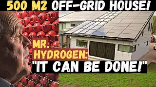 Genius 500 m2 Off-Grid Solar & Hydrogen House, with Tesla pioneer Hans-Olof Nilsson