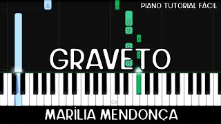 Marília Mendonça - Graveto (Piano Tutorial Fácil)