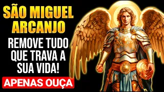 São Miguel Arcanjo Remove Tudo que Trava Sua Vida | Portas Abertas e Prosperidade - Apenas Ouça!