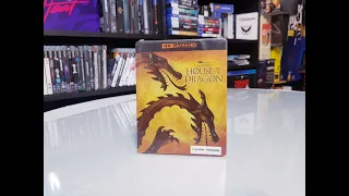 House Of The Dragon Season 1 4k Steelbook Edition unboxing