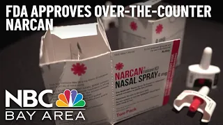 FDA Approves Narcan for Over-The-Counter Use