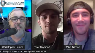 Cage Side with Christopher James: TUF 27 Alumni Tyler Diamond and Mike Trizano