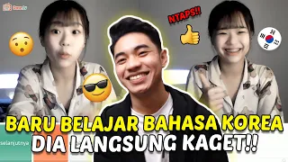 Akhirnya Belajar Bahasa Korea Sama Cewe Cantik Dari Korea Langsung - Ome.TV Internasional