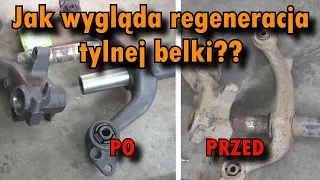 Jak wygląda i ile kosztuje regeneracja tylnej belki ? Peugeot 206 i inne.