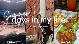 collective vlog: WNBA game, escape room, good food, and hanging out with friends