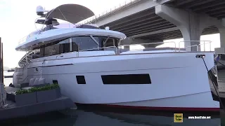 2019 Sirena 58 Luxury Yacht - Interior Deck Bridge Walkthrough - 2019 Miami Yacht Show