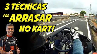 3 Técnicas pra se dar bem no Kart!