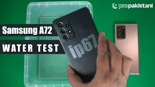 Samsung Galaxy A72 Water Test | IP67 Works for Real?