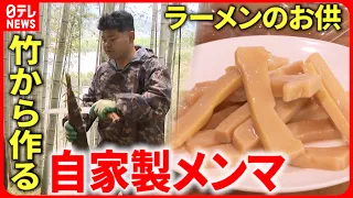 【メンマ作り】塩水に１か月以上!? 美味しく食べて"竹林整備"　徳島　NNNセレクション