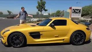 Mercedes SLS AMG Black Series - это крутейший суперкар Mercedes