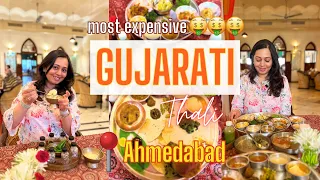 Is the *most expensive* GUJARATI THALI in Ahmedabad worth it? AGASHIYE (House of MG) #AhmedabadFood