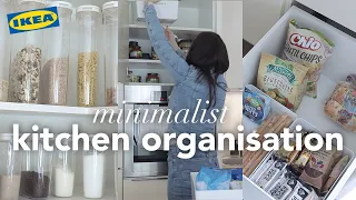 MINIMALIST Kitchen Organisation + Trip To Ikea