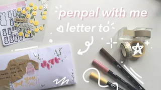 penpal with me — real time asmr — bunnies and flowers ✧･ﾟ