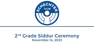 2nd Grade Siddur Ceremony 2023