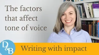 The factors that affect tone of voice